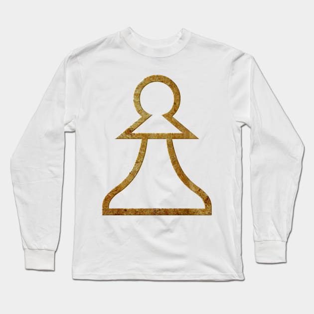 chess piece Long Sleeve T-Shirt by bahullah_art